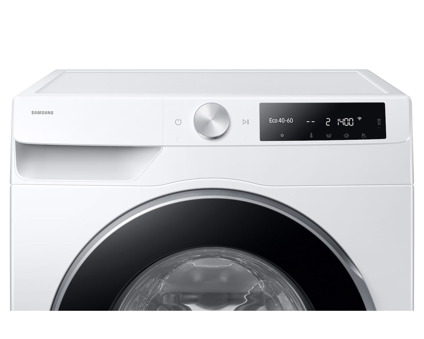 Samsung Waschmaschine WW6000 – 9 kg, 1400 U/min, AI EcoBubble, SmartThings, 44 kWh/100 Zyklen – weiss
