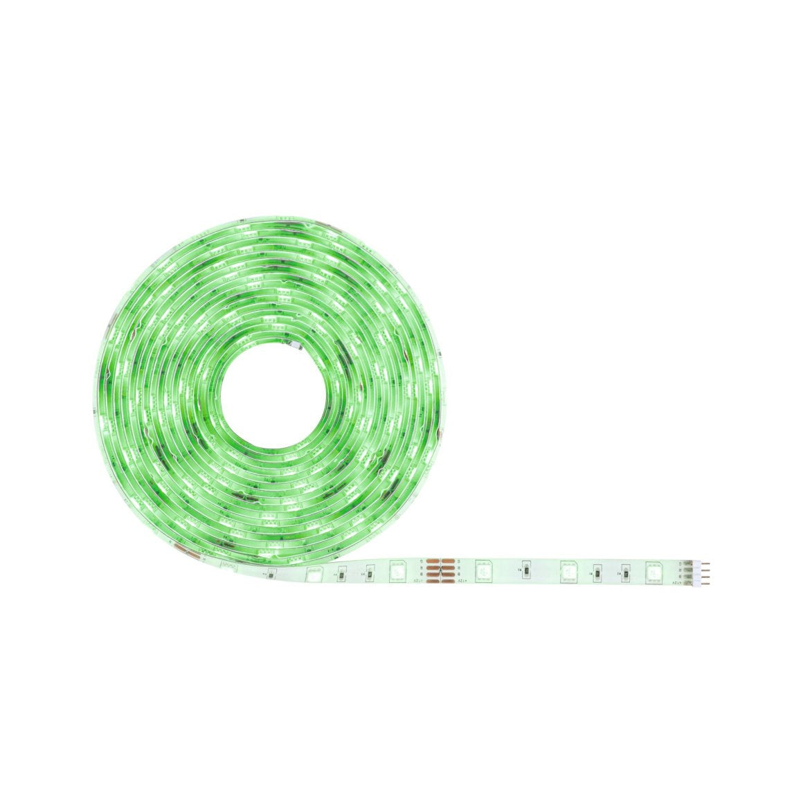 Paulmann LED-Strip SimpLED – Komplettset, 5 m, 450 lm, 20 W, RGB, dimmbar, ZigBee 3.0, weiss, Fernbedienung