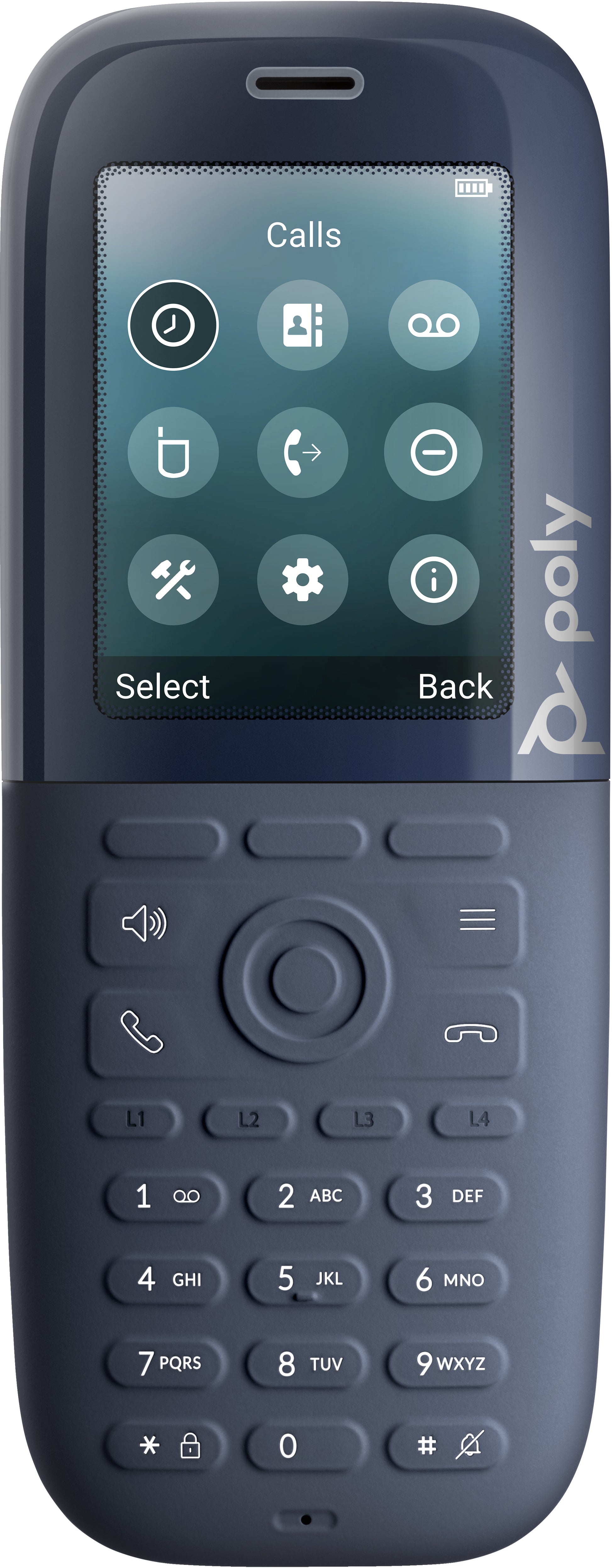 Poly Rove 30 – DECT-Telefon nur Mobilteil, schwarz