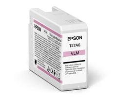 Epson T47A6 Helle Magenta Tintenpatrone (Original) – 50 ml – für SureColor P906
