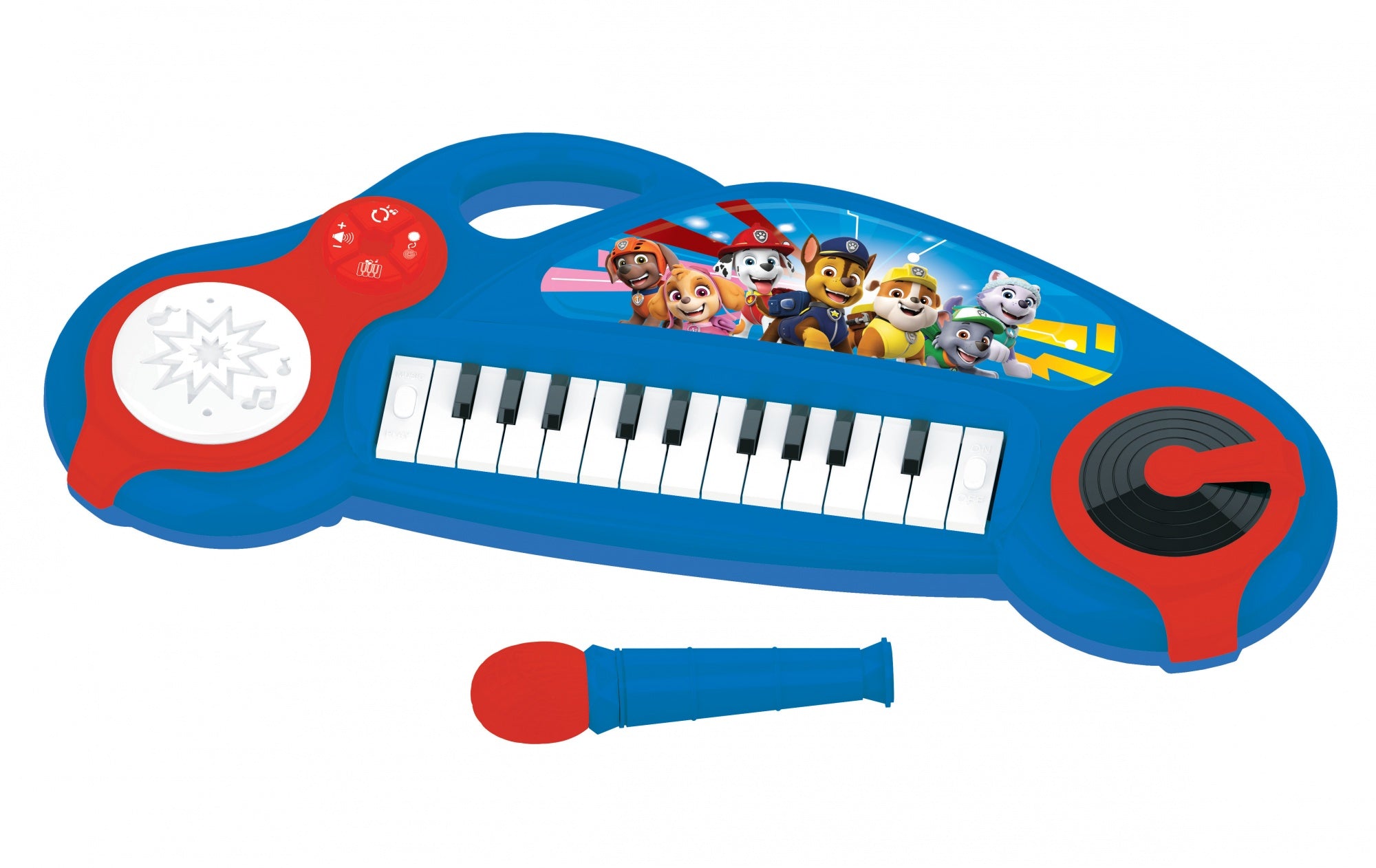 Lexibook PAW Patrol Keyboard – Klavier, 4 Modi, Lichteffekte – ab 3 Jahren – mehrfarbig