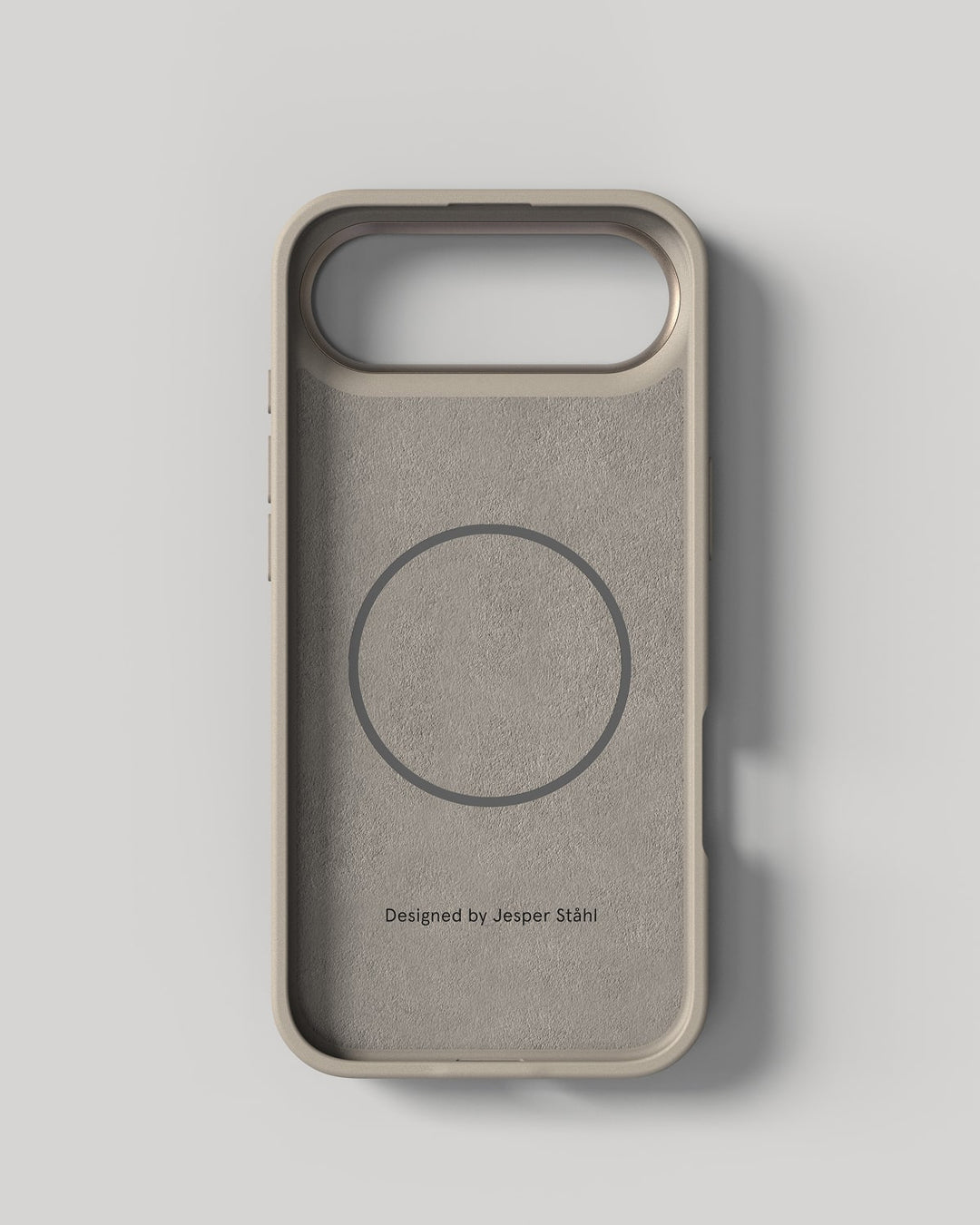 NUDIENT Backcover – für Apple iPhone 17 Air – beige – Kunststoff, MagSafe-kompatibel