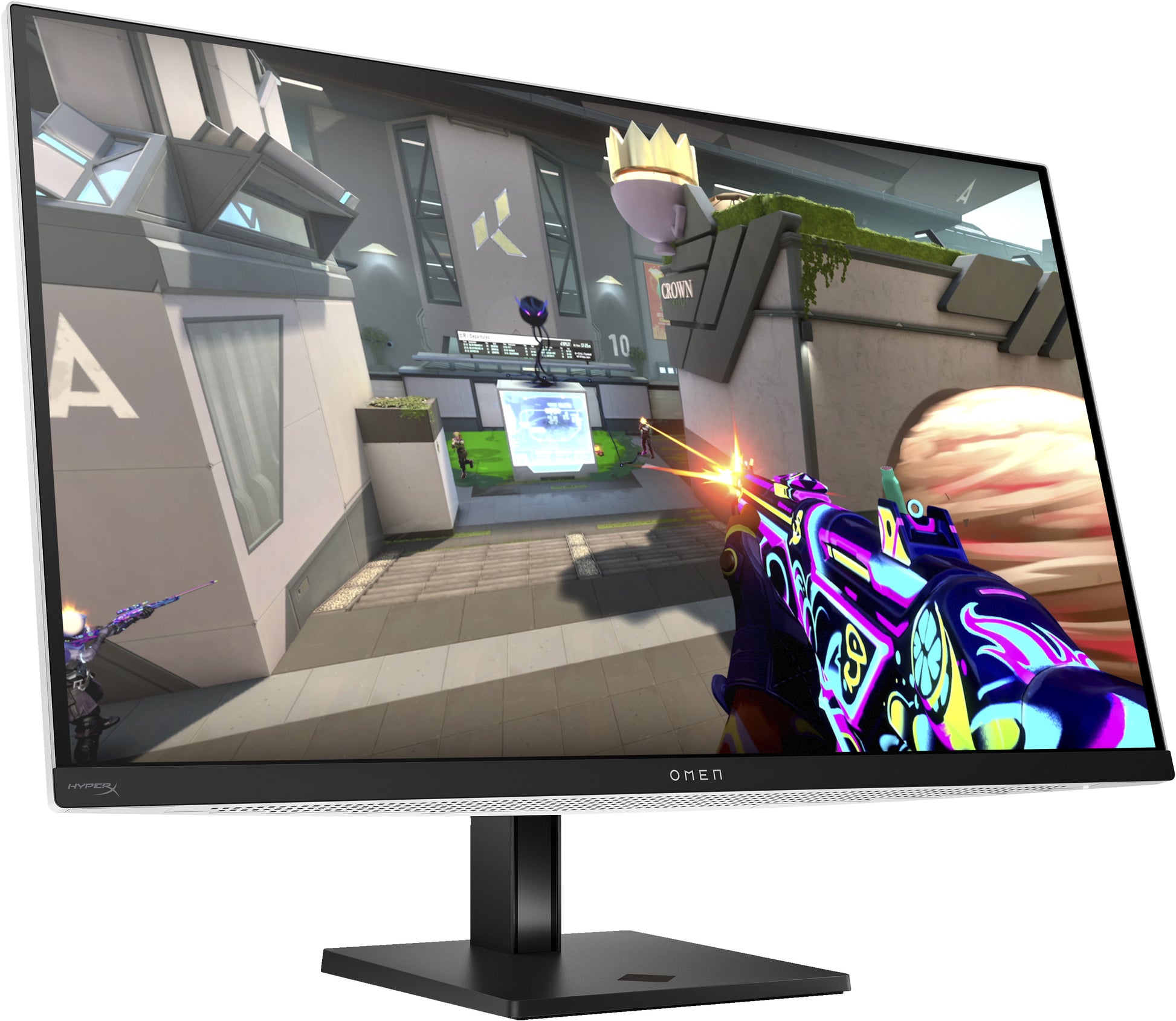 HP OMEN Transcend – 31,5", 3840 × 2160 (4K), OLED, 240 Hz, USB-C 140 W, KVM, DisplayHDR 400