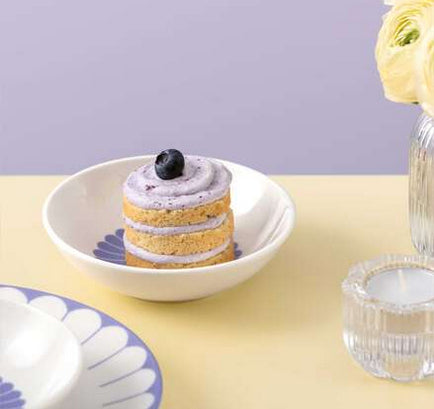 Villeroy & Boch Dessertschale – Porzellan, Blau, 6 Stück