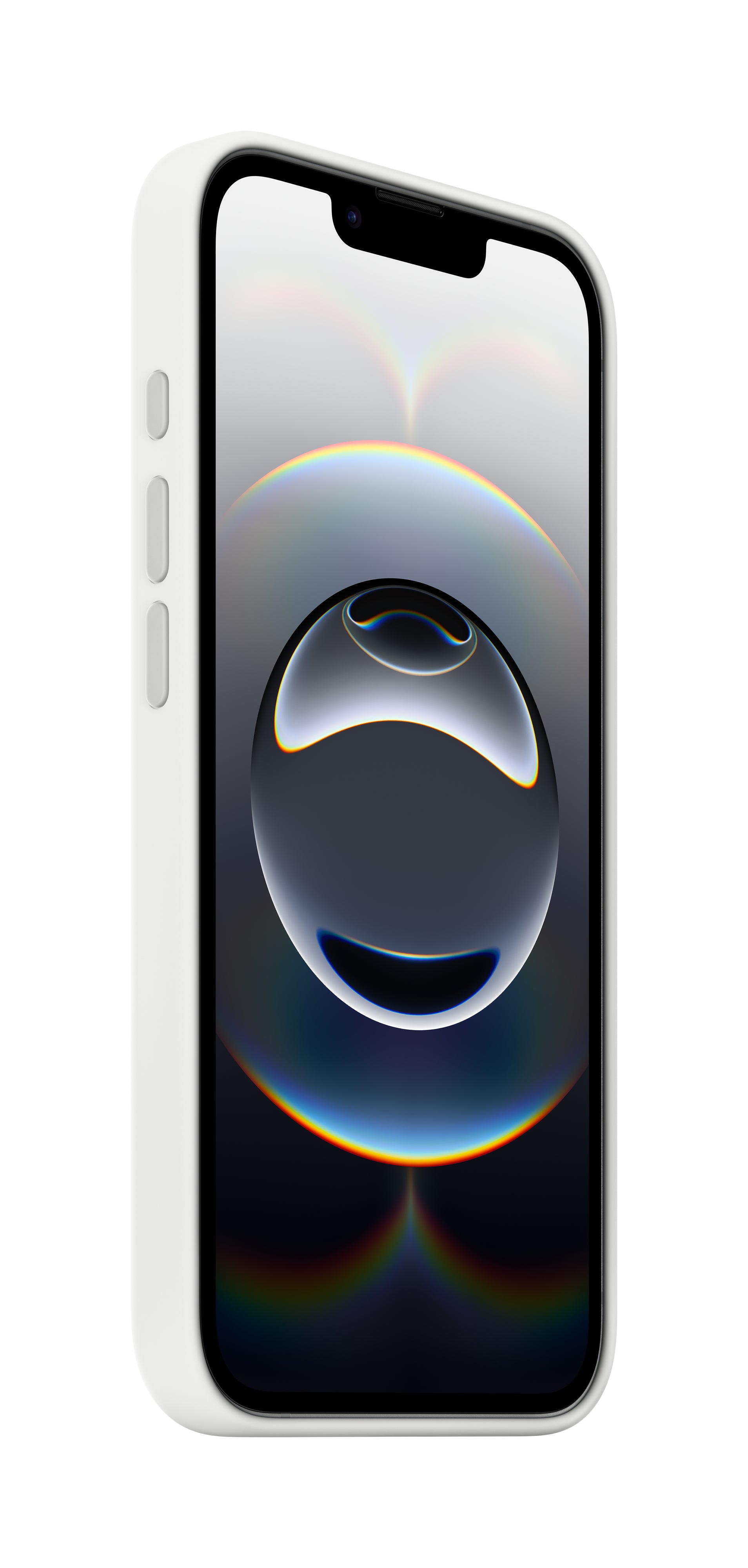 Apple Backcover – für Apple iPhone 16e – weiss – Silikon