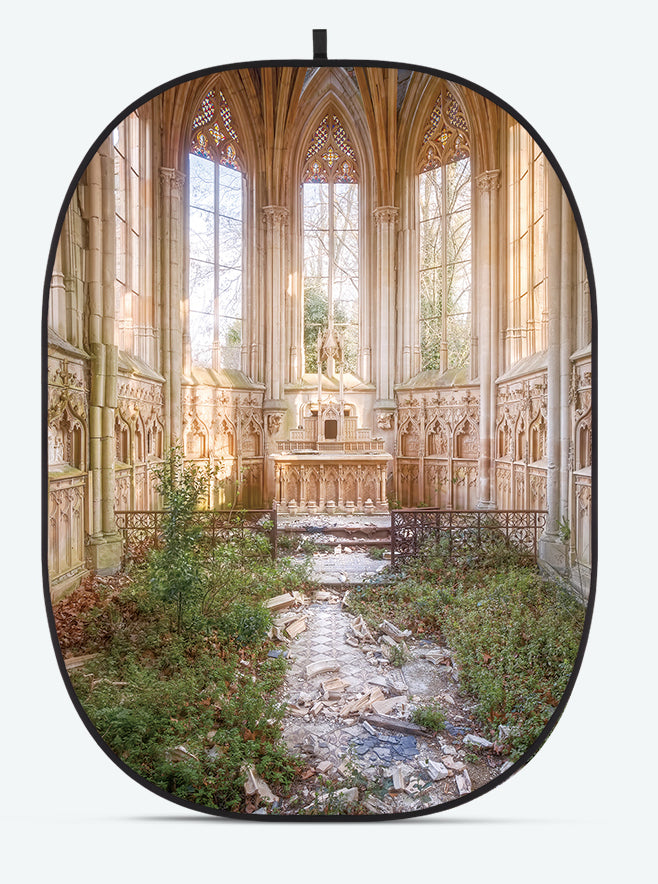 Godox CBA-CA0004 faltbarer Hintergrund – 150 × 200 cm, Kunstfaser, mit Tragetasche – Grau