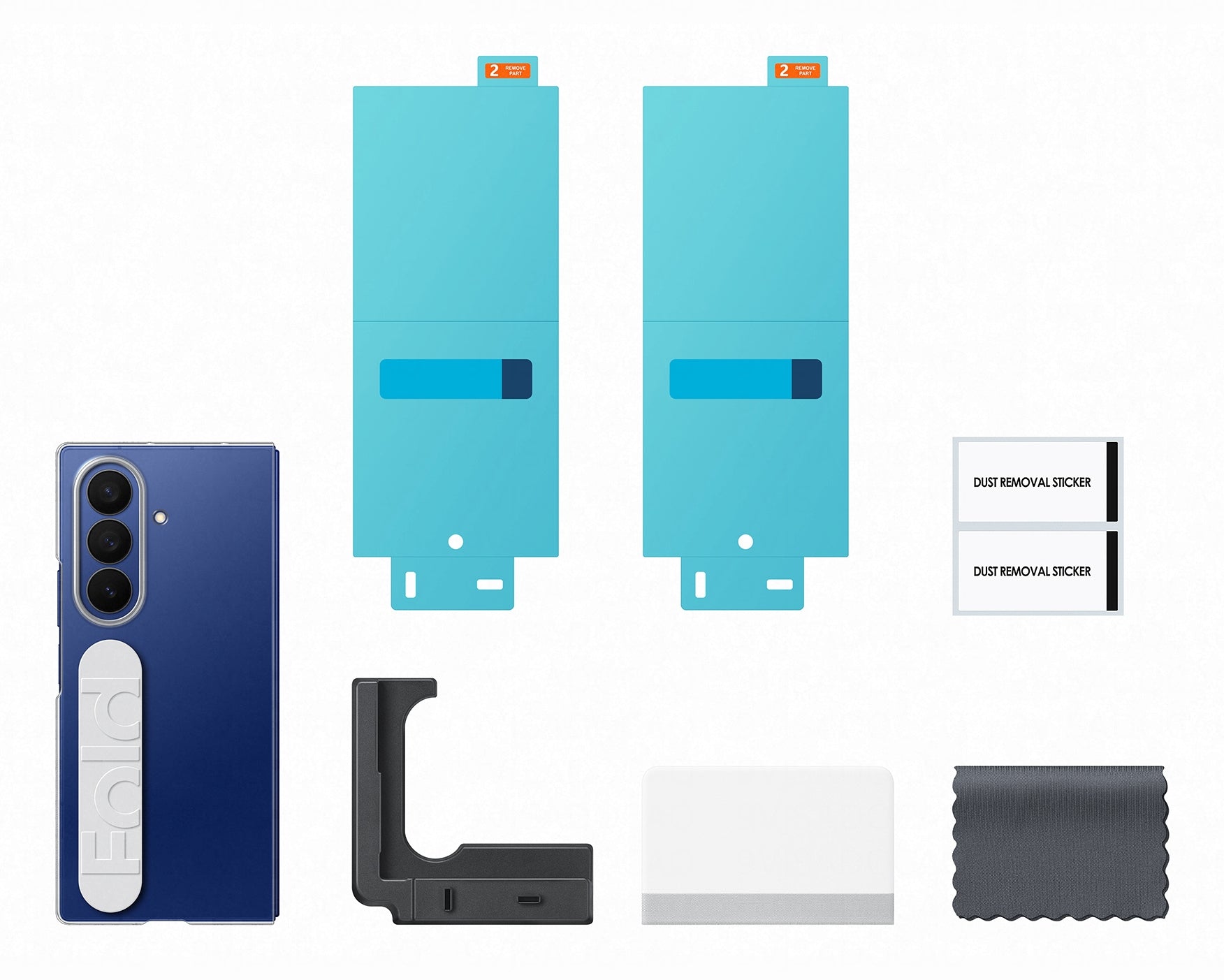 Samsung Backcover – für Samsung-Smartphones bis 17,4 cm (6,85"), Transparent, Schutz vor Vergilbung