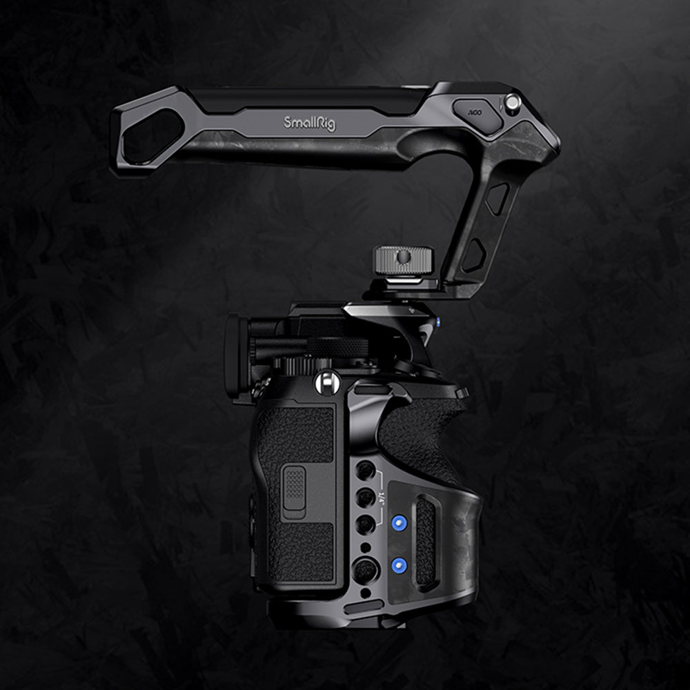 SmallRig Rhinoceros Basic Cage Kit – 161,4 × 149 × 180 mm – für Sony Alpha 7R V, 7 IV, 7S III – Schwarz