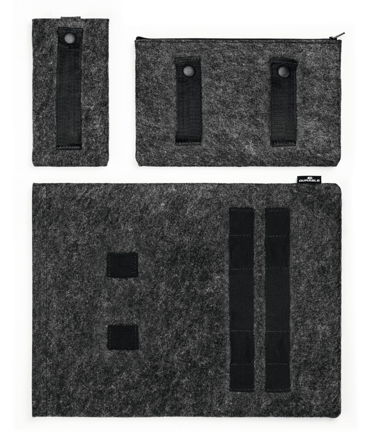 Durable Notebook-Schutzhülle für Notebooks bis 16,4" – Anthrazit