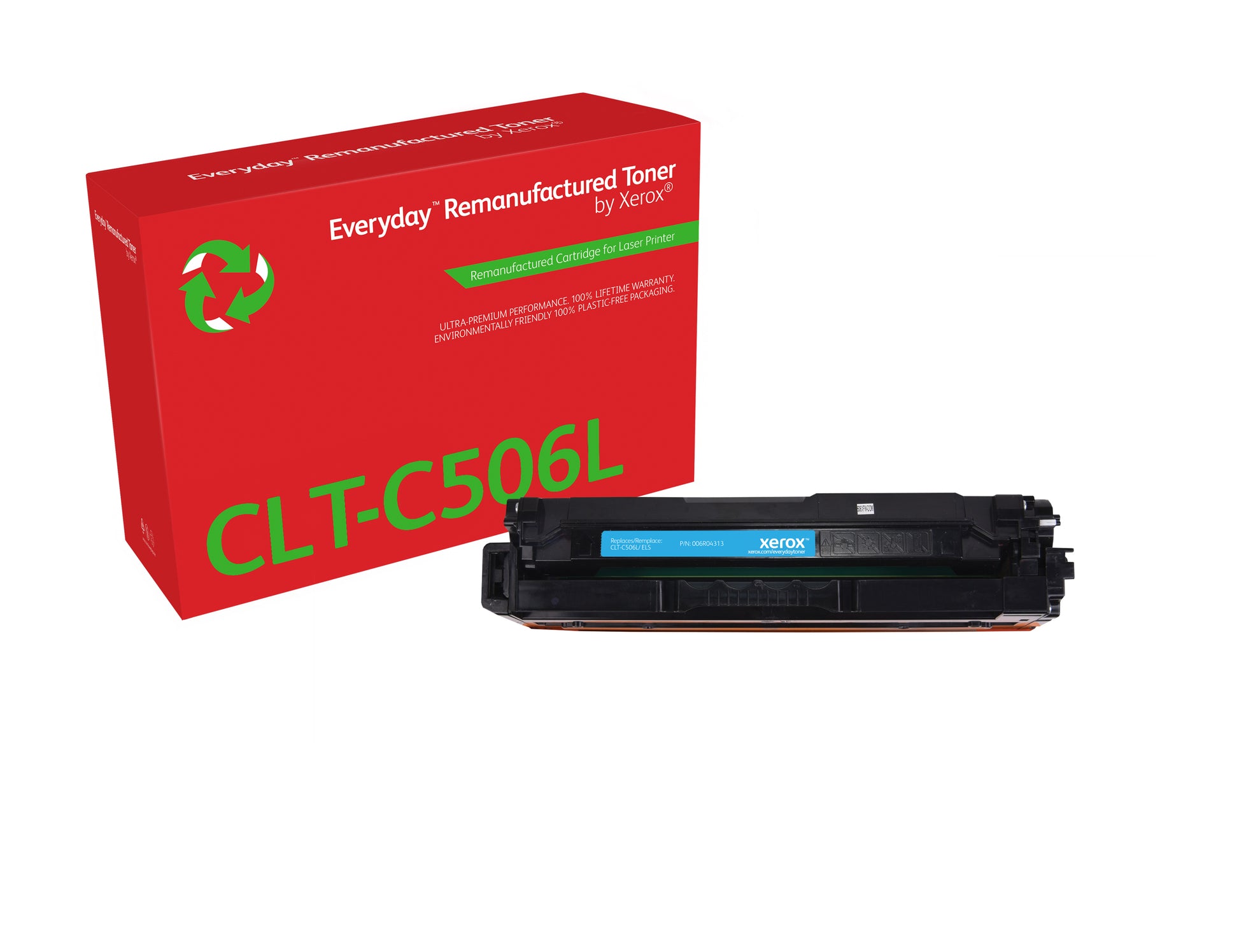 Xerox C506L (CLT-C506L) Cyan Toner – Kompatibel XL – 3'500 Seiten – für Samsung CLP-680/CLX-6260