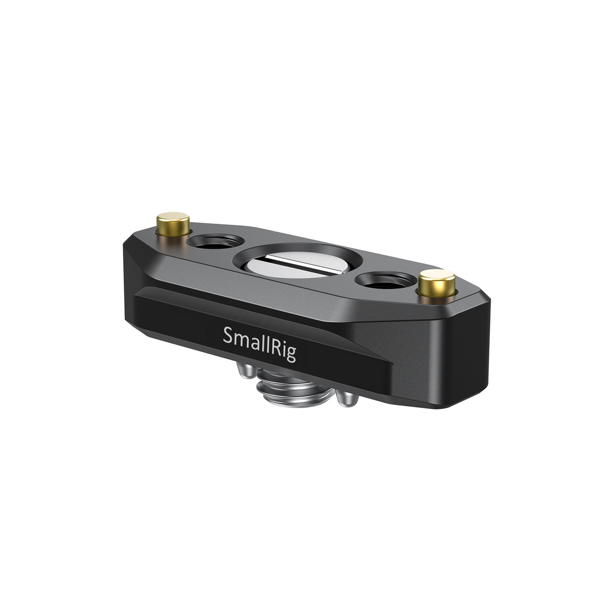 SmallRig BUN2521B Schiene – Aluminium, 20,8 × 11,5 × 48 mm, 3/8" Gewinde – Schwarz
