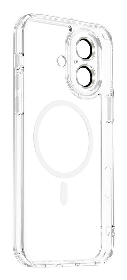 Valenta Trend MagSafe Hülle – für iPhone 16, Transparent, TPU/PC