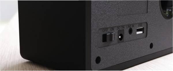 Majority Touro – DAB+/UKW-Tischradio, Internetradio, Bluetooth, WLAN – Schwarz
