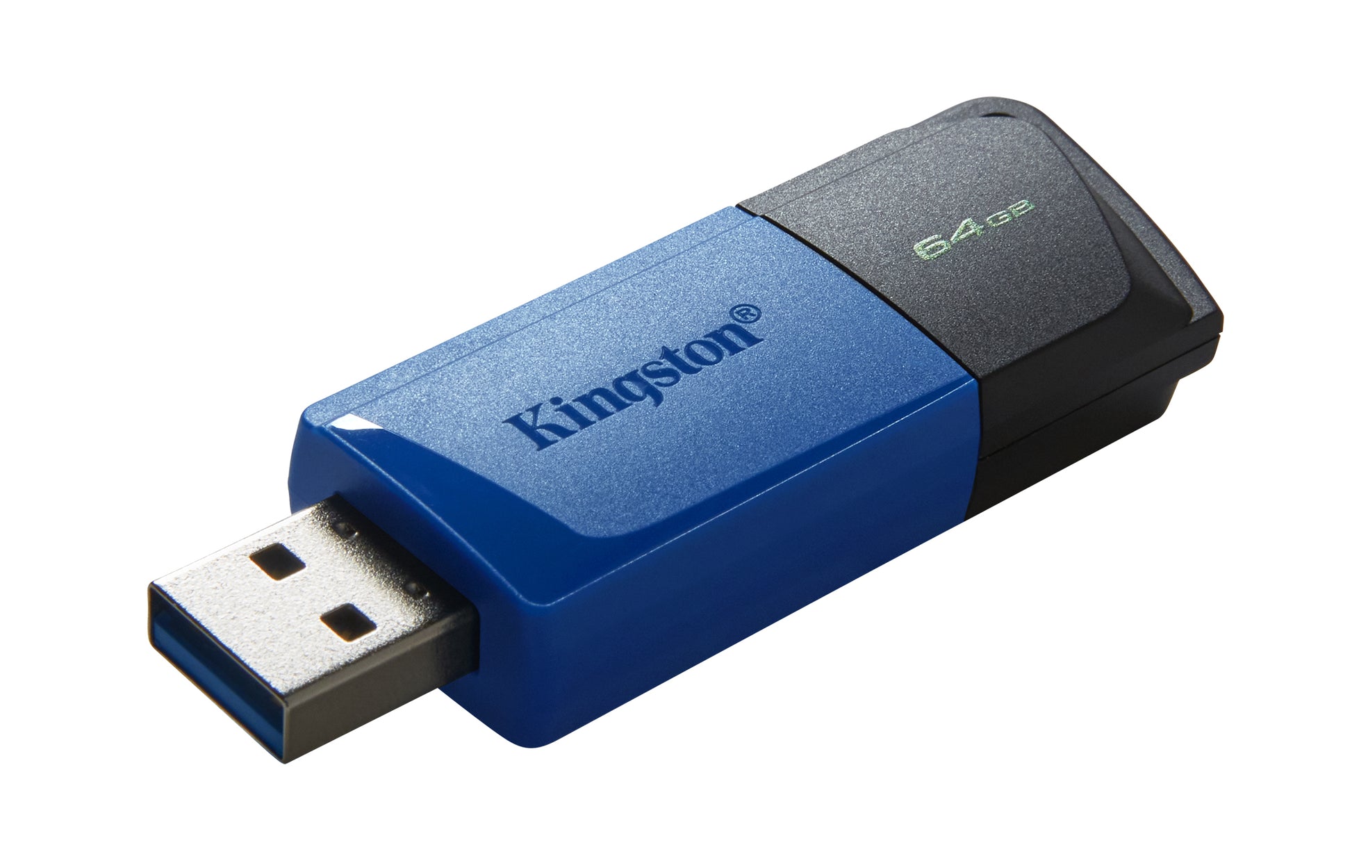 Kingston Technology Kingston DT Exodia M USB-Stick – 64 GB, USB 3.2 Gen 1, Schwarz/Blau