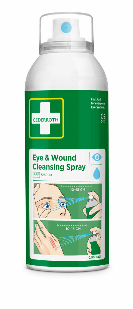 Cederroth Augen- und Wundreinigungsspray – 150 ml