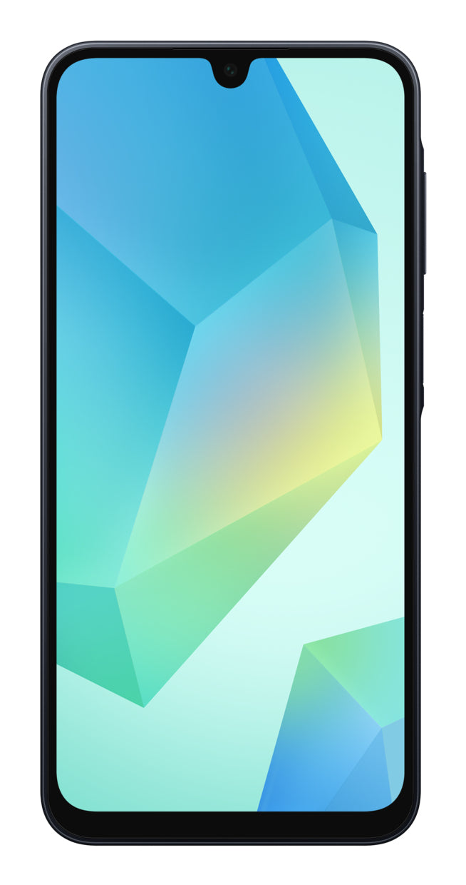 Samsung Galaxy A16 – schwarz, 6,7", 1080 × 2340, Android, 128 GB, 4 GB, Hybride Dual-SIM, 4G, NFC, IP54