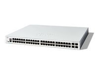 Cisco Catalyst 1200 C1200-48T-4G – Managed Switch – 48×GbE, 4×SFP, L2/L3, 1U