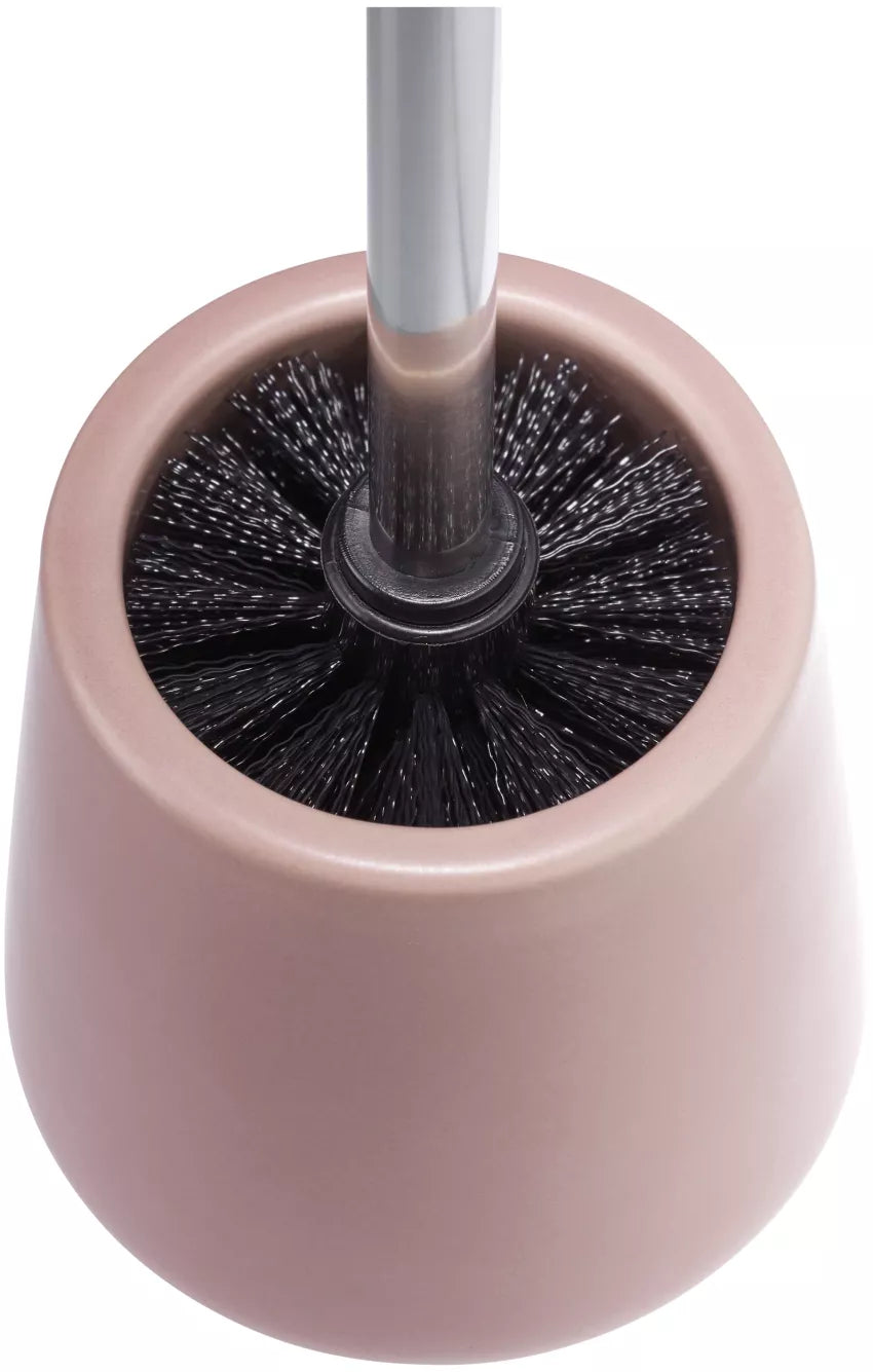 Diaqua Yuma – WC-Bürstenset – Keramik, Beere, H 39,2 cm, Ø 11,9 cm