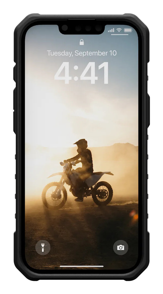 Urban Armor Gear UAG Pathfinder MS Backcover – für Apple iPhone 16, MagSafe, TPU, Schwarz, bis 5,4 m sturzsicher