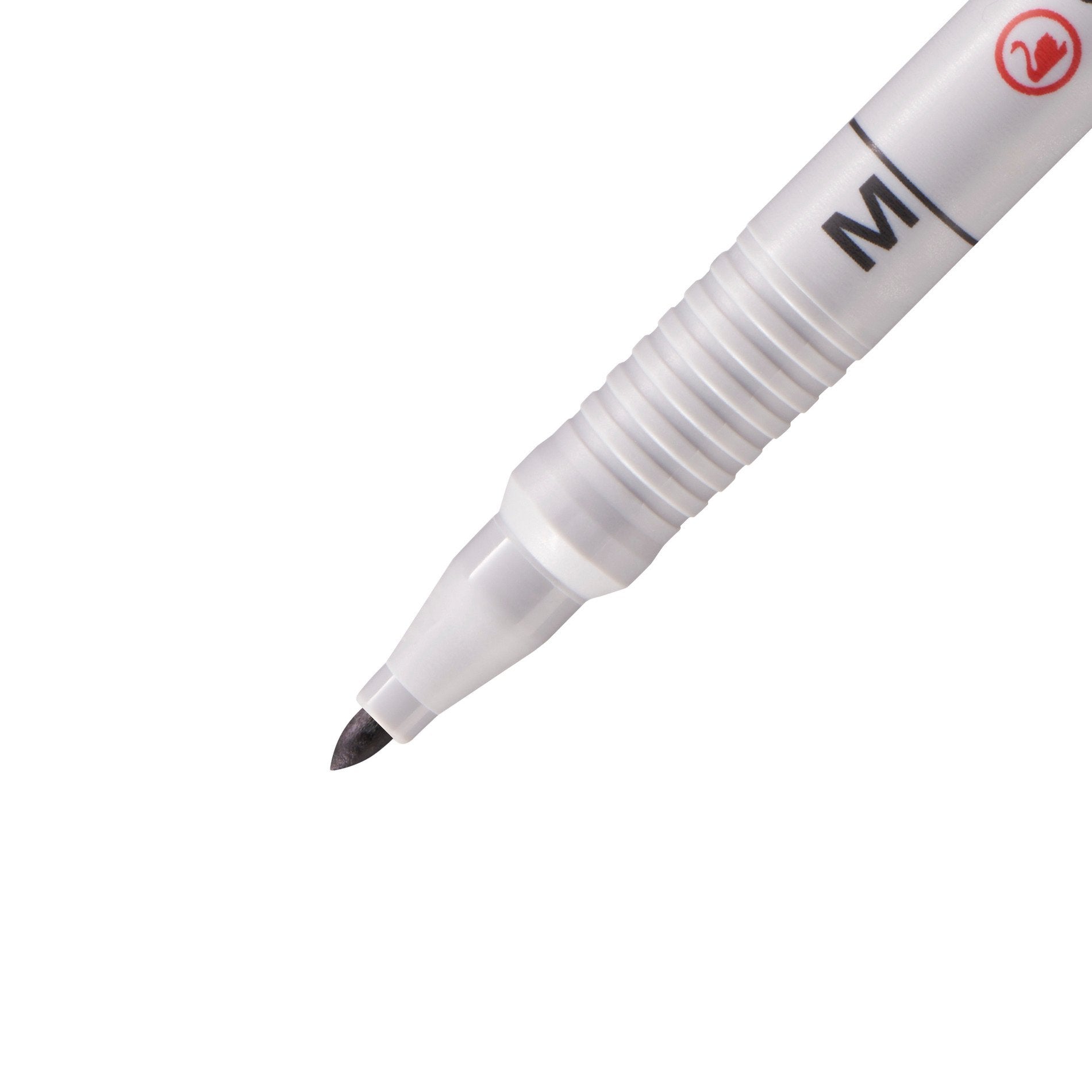 STABILO OHPen OHP-Marker – schwarz, 10 Stk., feucht abwischbar – für Folien & glatte Oberflächen
