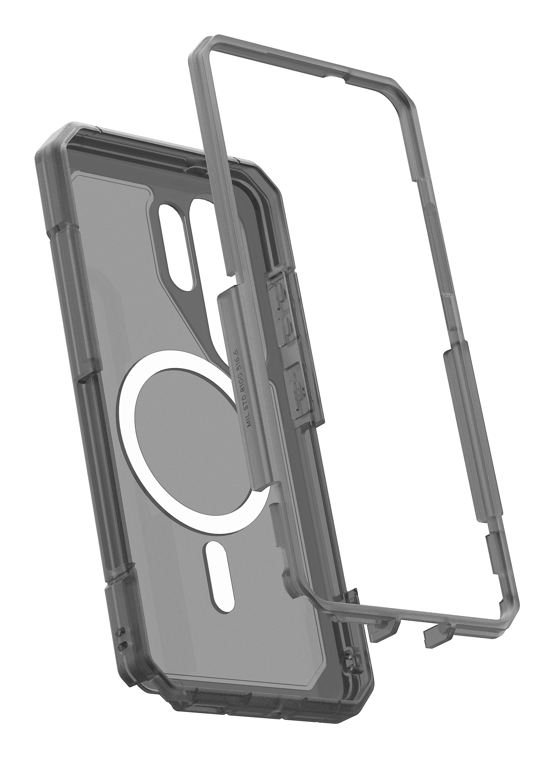 Urban Armor Gear UAG Trooper Backcover – für Samsung Galaxy S26 Ultra, MagSafe, mit Ständer, PC, Transparent