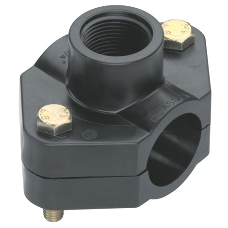 Gardena Anbohrschelle – Ø 25 mm, Schwarz, für Sprinklersystem