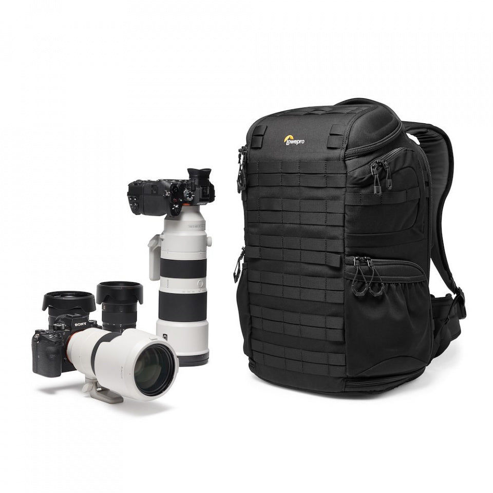 Lowepro ProTactic BP 450 AW III Kamerarucksack – 28 l, für Notebook 40,6 cm (16"), Regenhülle – Schwarz