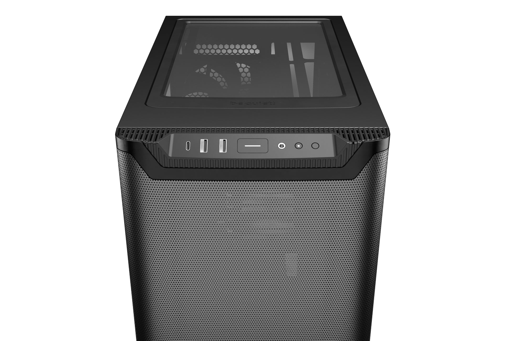 be quiet! be quiet Pure Base 501 Window – Midi Tower, Schwarz, Seitenfenster, 1×140 mm vorne, 1×140 mm hinten, ATX