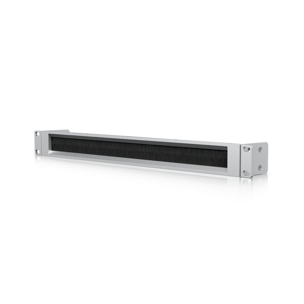 Ubiquiti UACC-RACK-PANEL-BRUSH-1U – Bürstenleiste, 1U, Schwarz/Stahl