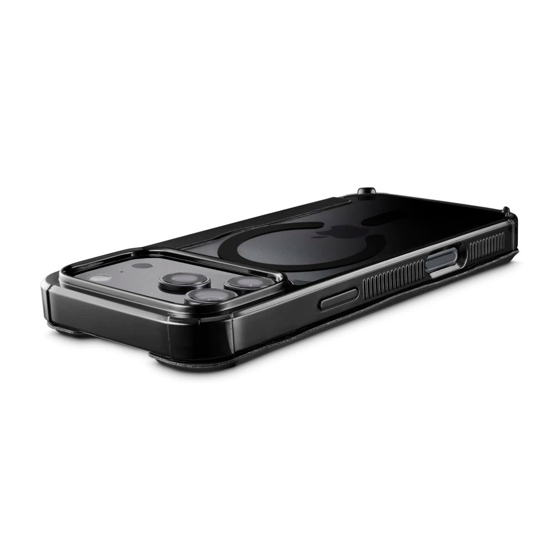 Hama Folio – für Apple iPhone 17 Pro Max / 18 Pro Max, MagSafe, 2 Kartenfächer, PC+PU+TPU, Schwarz