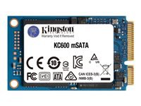 Kingston KC600 – 550 MB/s Lesen, mSATA