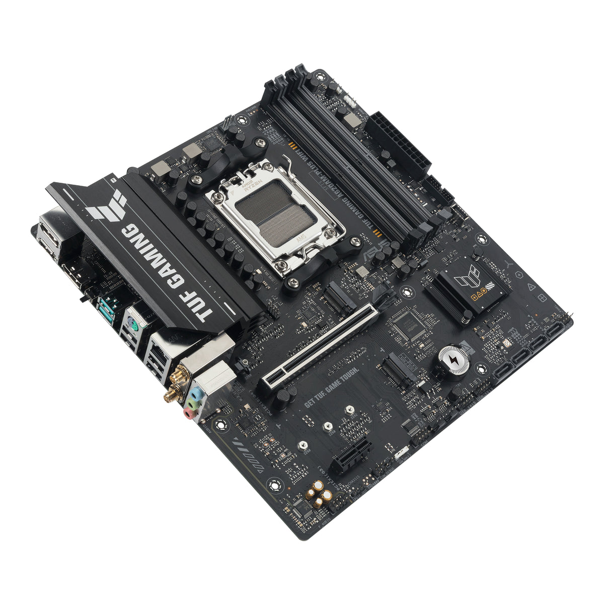ASUS TUF GAMING A620AM-PLUS WIFI – Mainboard – AM5, AMD A620A, mATX, DDR5