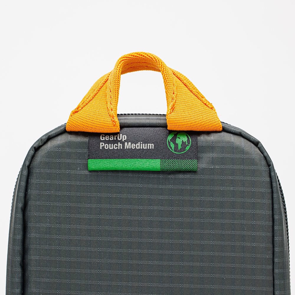 Lowepro GearUp Pouch Medium Zubehörtasche – Nylon, Ripstop, Polyester – Grau