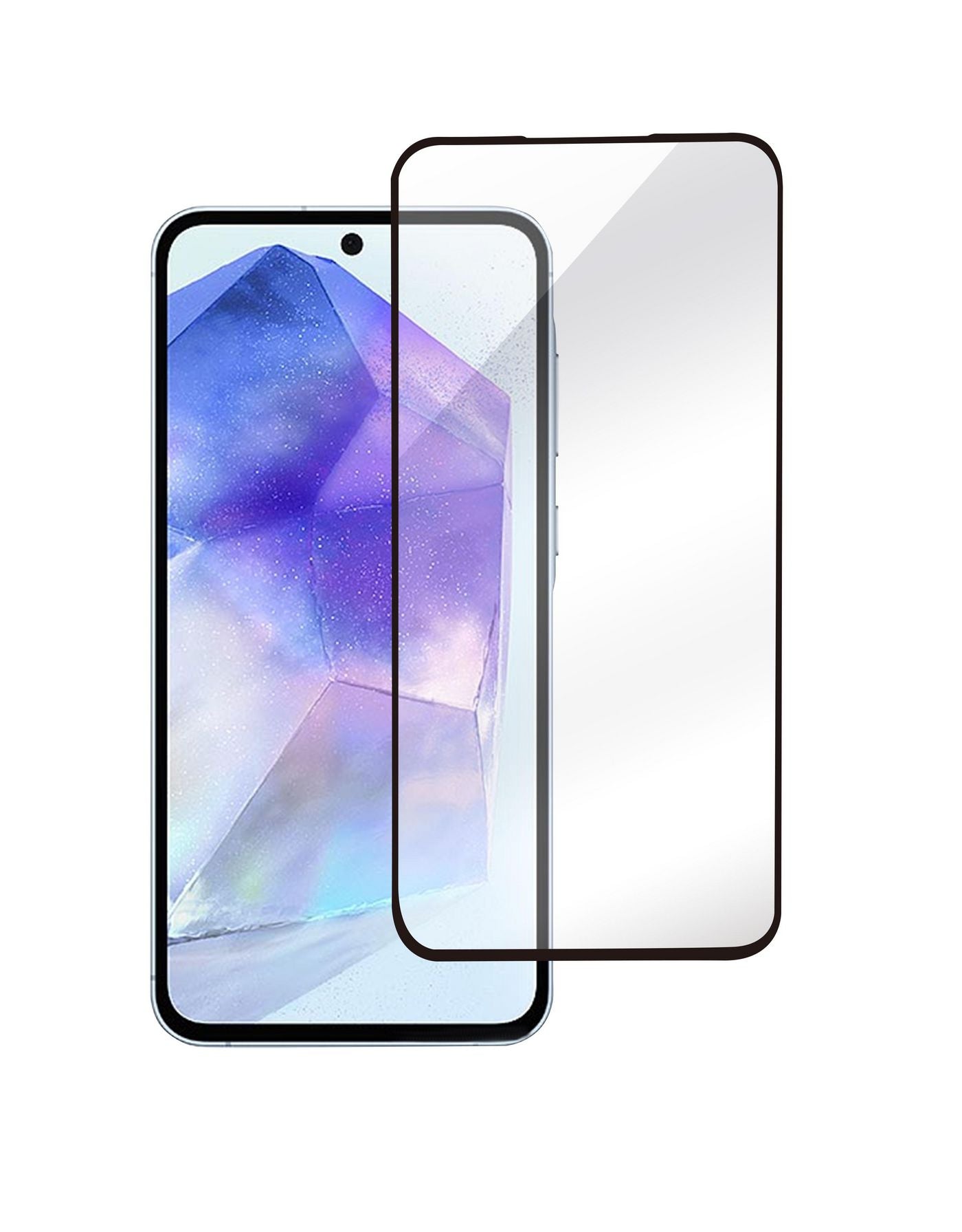 eSTUFF Gehärtetes Glas – Titan Shield, Samsung Galaxy A36 5G, Full Cover