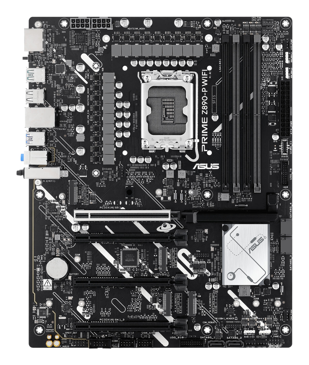 ASUS PRIME Z890-P WIFI – Mainboard – LGA 1851, Intel Z890, ATX, DDR5