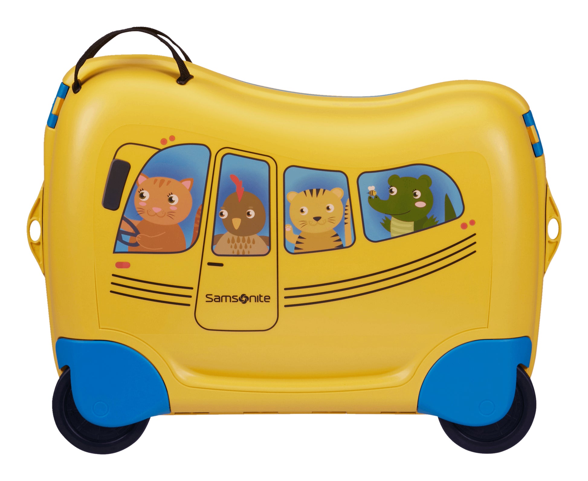 Samsonite Kindertrolley Dream2Go Rider – 30 l, PP, 4 Rollen, Schulbus, 52 × 38 × 21 cm