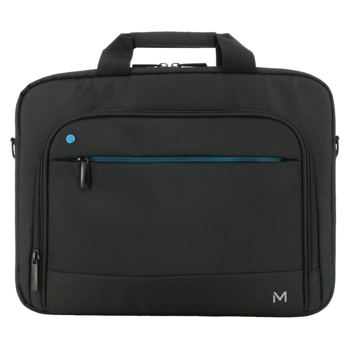 Mobilis The One Notebook-Tasche bis 16" – 25% recyceltes Material, abnehmbarer Schultergurt – Schwarz