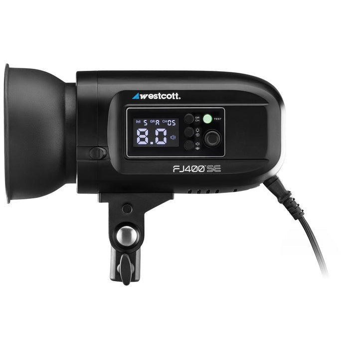 Westcott FJ400-SE Studio-Blitz – 400 Ws, Leitzahl 44, 5500 K, 1/1200 s – für Universal – Schwarz