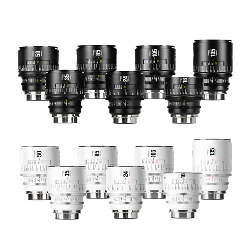 7Artisans 85T21W-EF Kinoobjektiv – 85 mm T2,1 – für Canon EF – Weiss