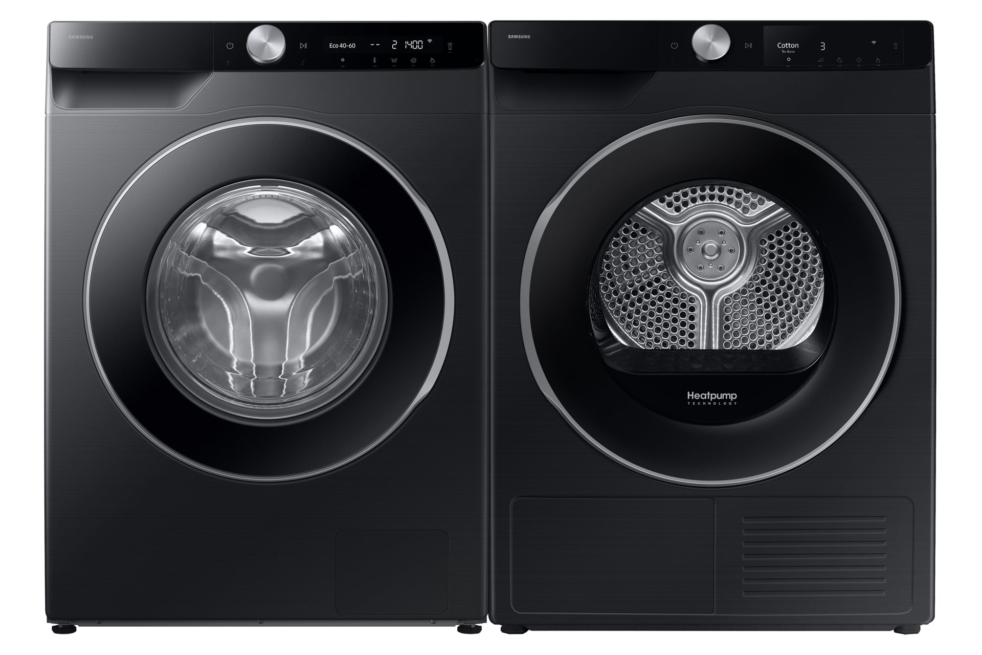 Samsung Waschmaschine WW5000 – 9 kg, 1'400 U/min, Energieklasse A, Invertermotor – Schwarz