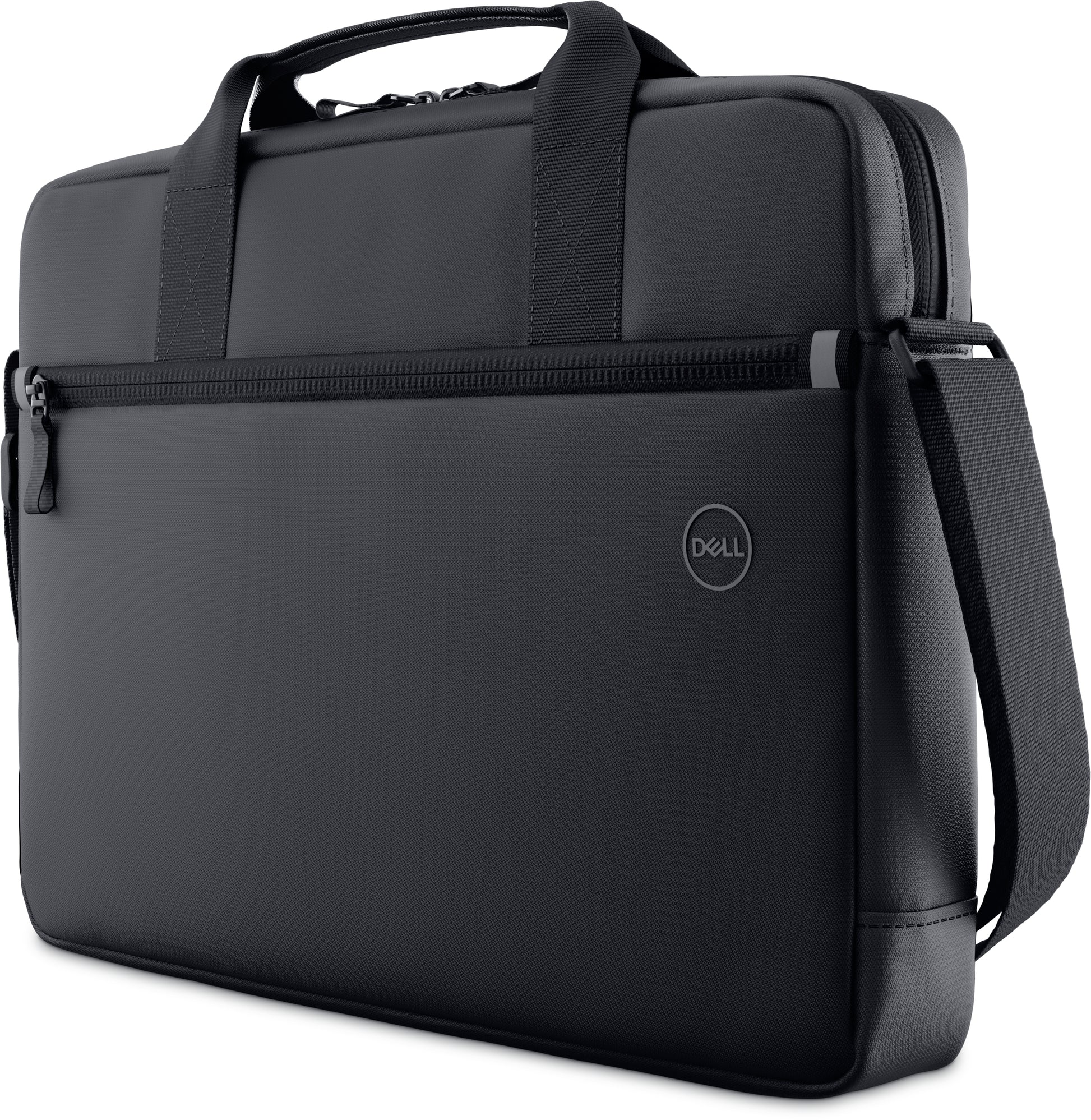 DELL Notebook-Tasche für Dell bis 16" – 100% recycelter Kunststoff, wasserabweisend – Schwarz, Packung mit 10
