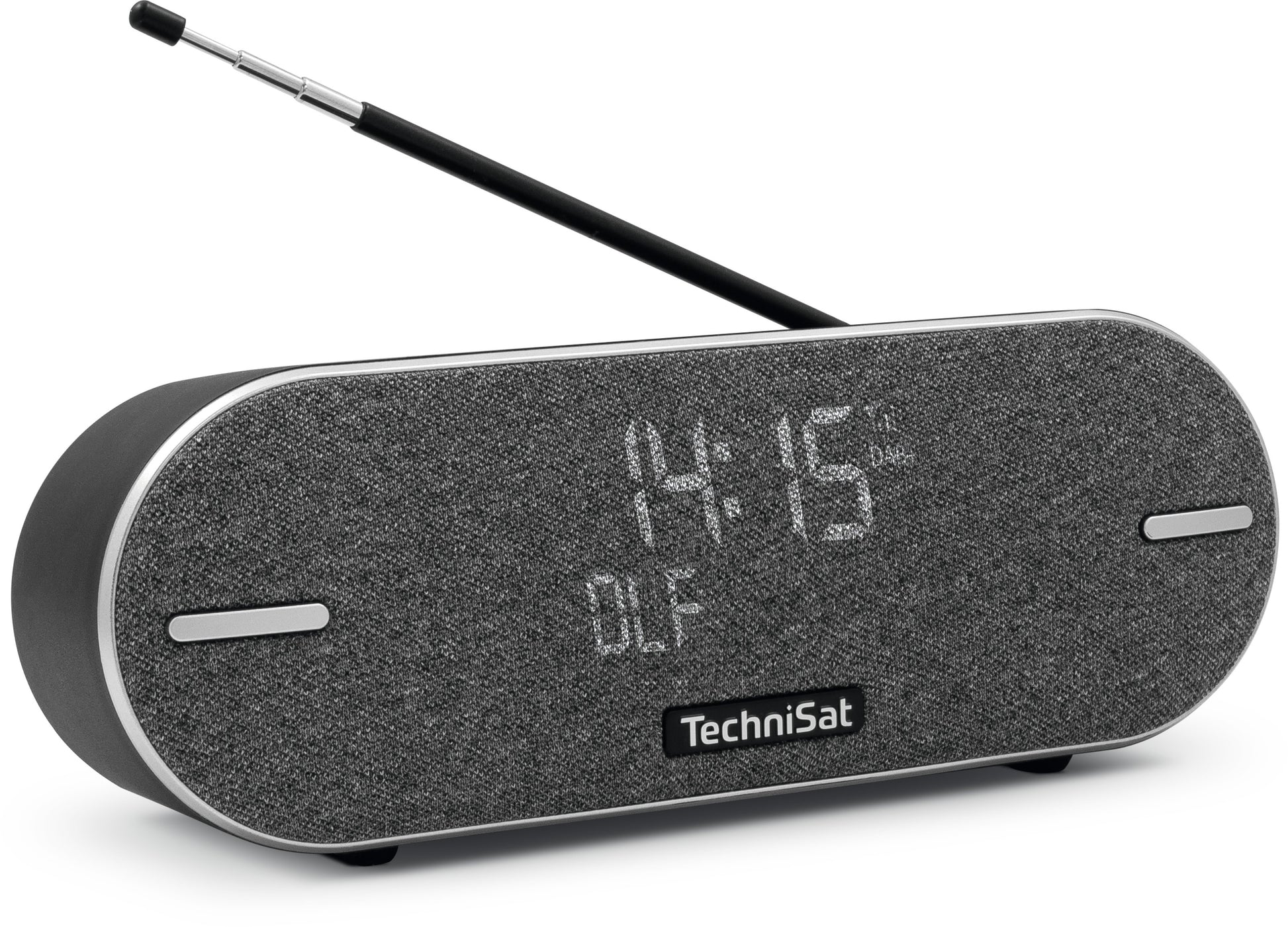 TechniSat DigitRadio BT 2 – DAB-/Internetradio – Portabel – DAB+, UKW, Bluetooth, 20 h, IPX5 – Schwarz
