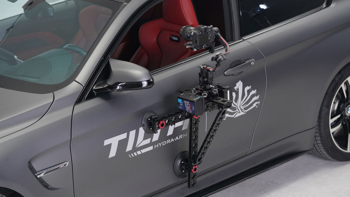 Tilta Hydra Alien HDA-T02-V Montagearm – 7,5 kg Traglast – für DJI RS 2 – Schwarz