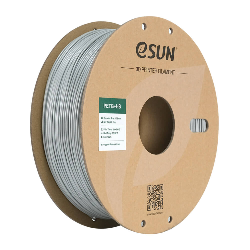 eSUN Filament PETG+ HS – 1,75 mm, Silber