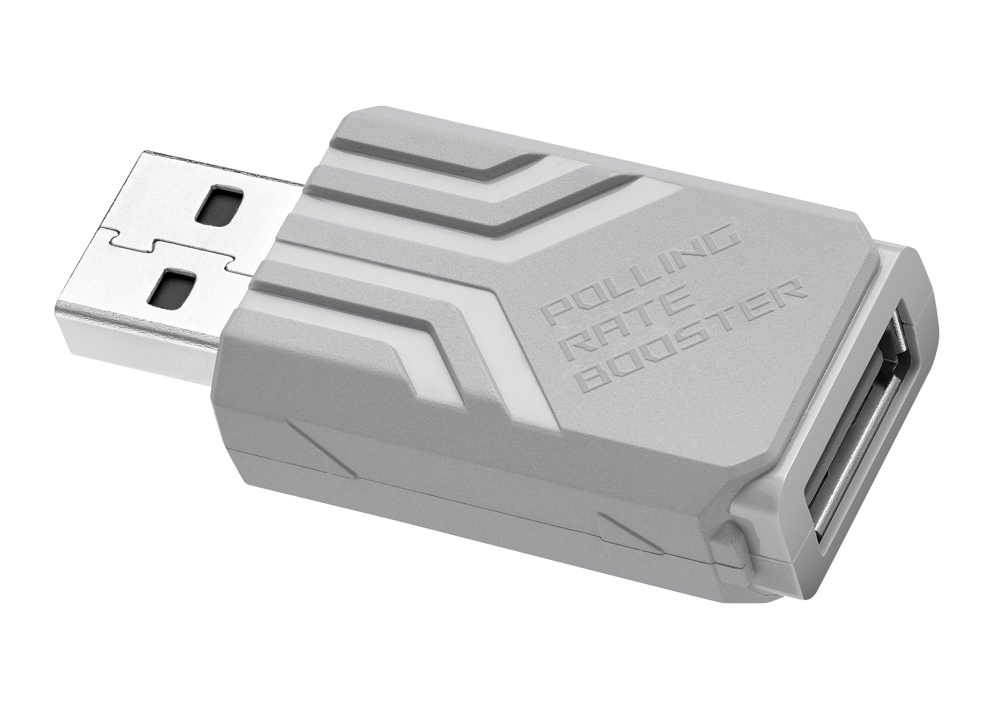 ASUS ROG Polling-Rate-Booster – USB, 10 × 13 × 3 cm, 0,3 kg – für ROG-Mäuse und -Tastaturen – Weiss