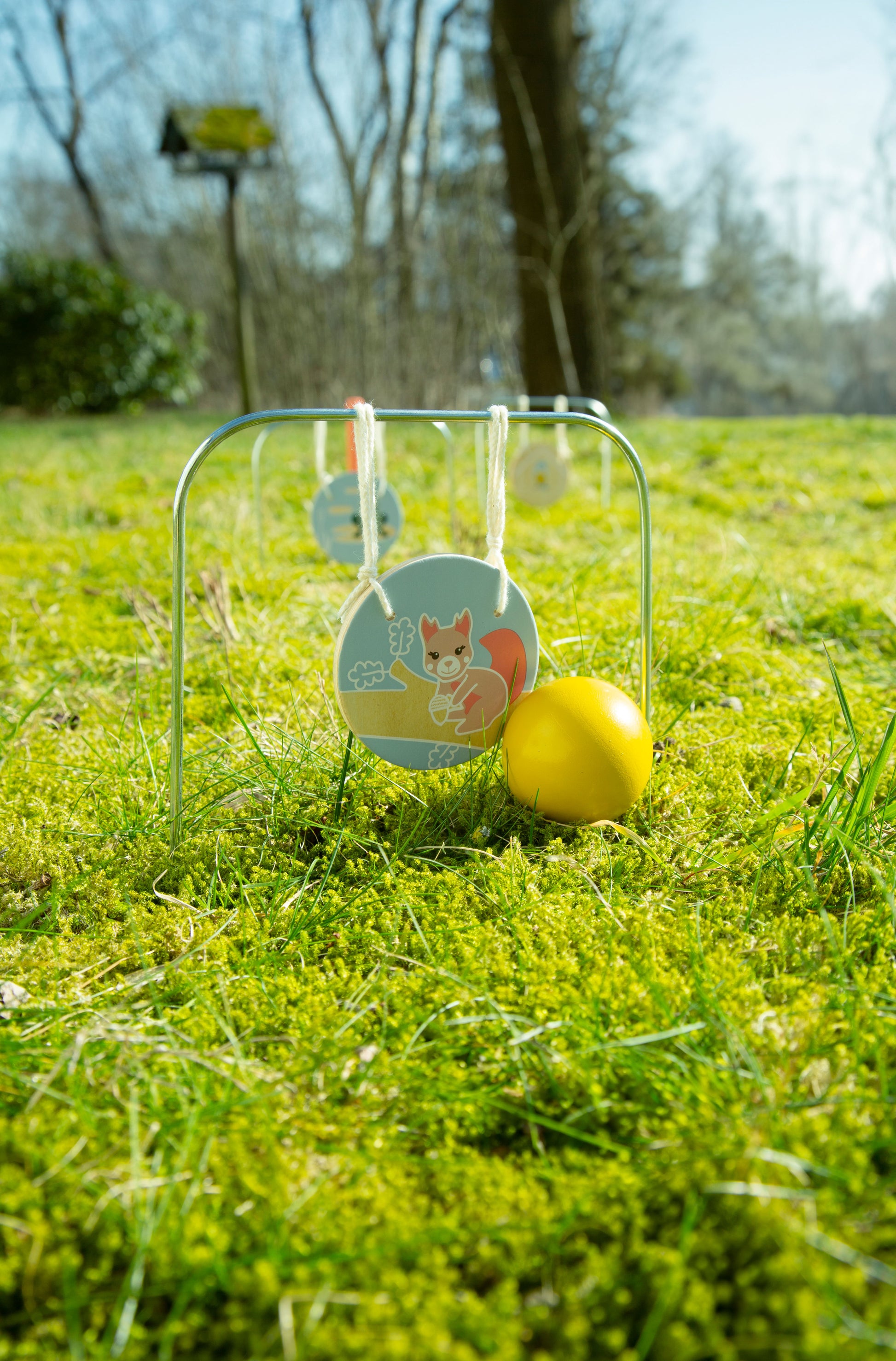 Small foot Krocket Garden Buddies – Krocket – 4 × 45 × 12 cm – 1 Stück – ab 3 J. – Holz – mehrfarbig