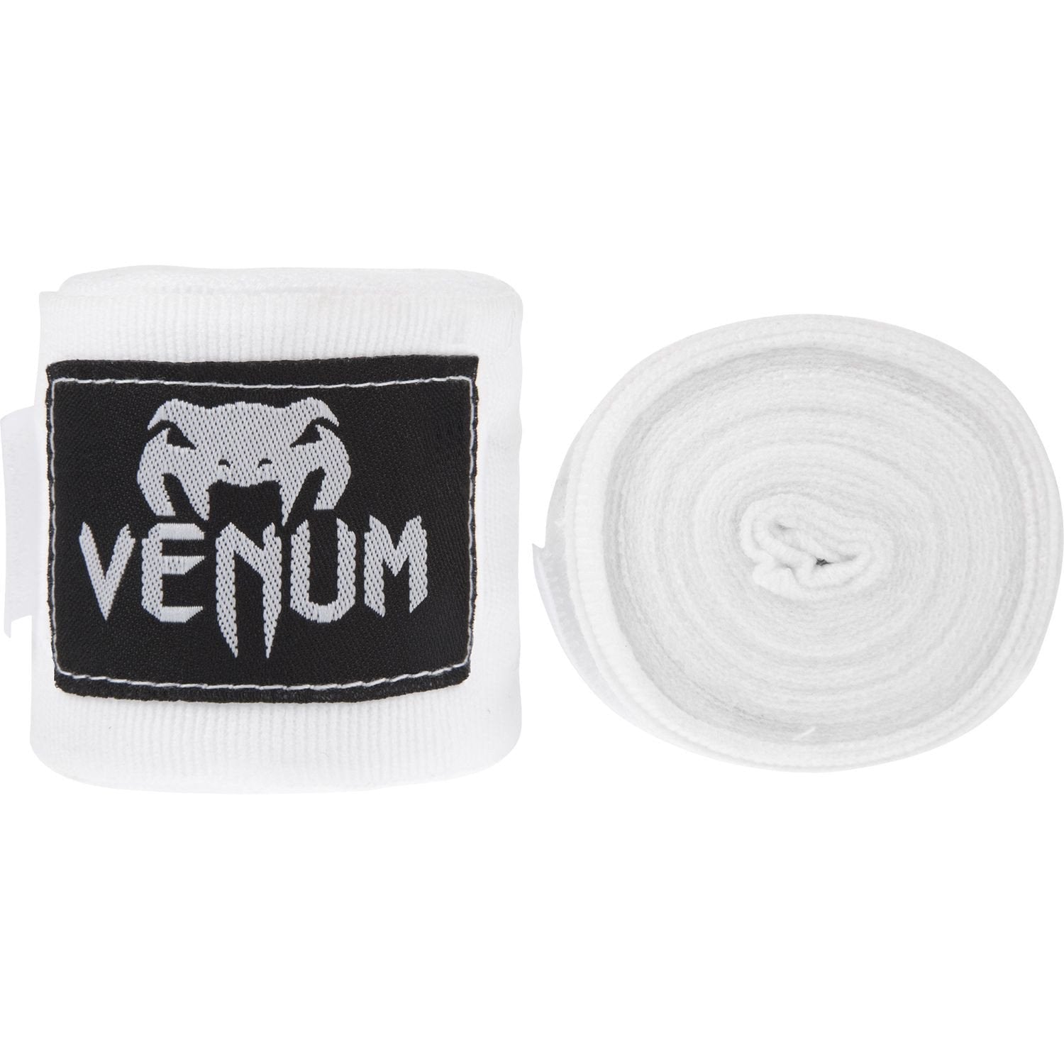 Venum Boxbandagen Kontact – 2,5 m – Weiss, Baumwolle, elastisch