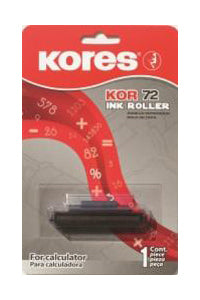 Kores G720S Farbwalze – schwarz – für IR 72