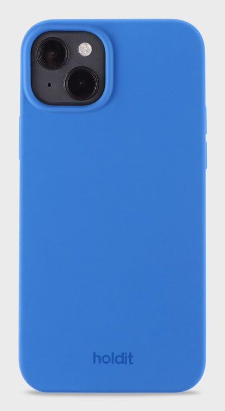 Holdit Backcover – für Apple iPhone 13, Silikon, Blau