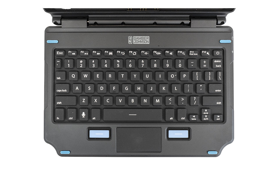 Gamber-Johnson Tastatur, UK-Layout (EN), beleuchtet – für Samsung Galaxy Tab Active Pro & Active4